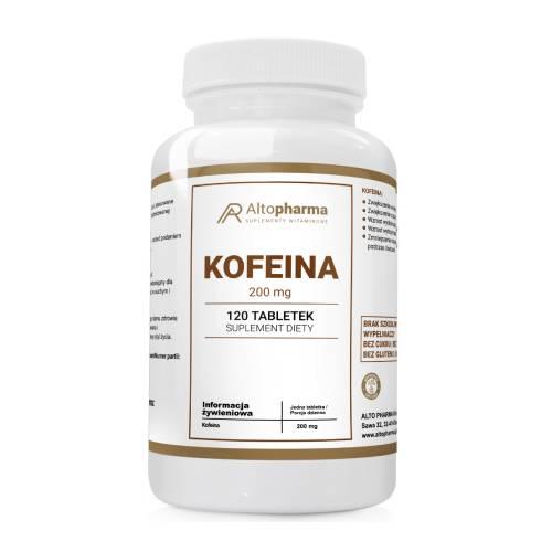 Miniaturka artykułu - Altopharma Kofeina 200 mg, 120 tabl.