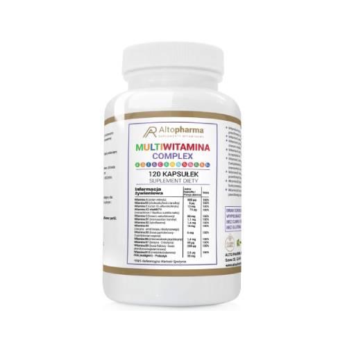 Miniaturka artykułu - ALTOPHARMA Multiwitamina Complex, 120 kapsułek
