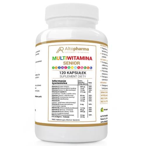 ALTOPHARMA Multiwitamina Senior, 120 kaps.