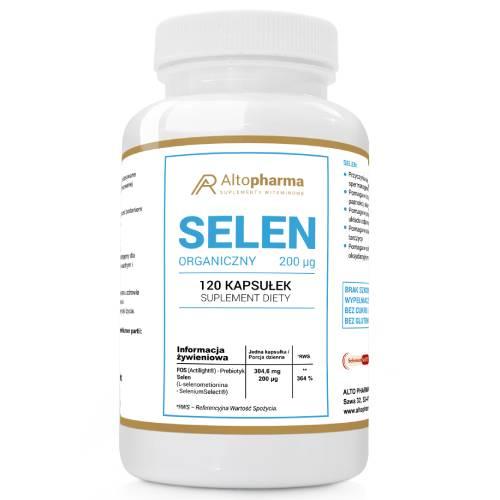 Miniaturka artykułu - Altopharma Selen Organiczny, 120 kaps.
