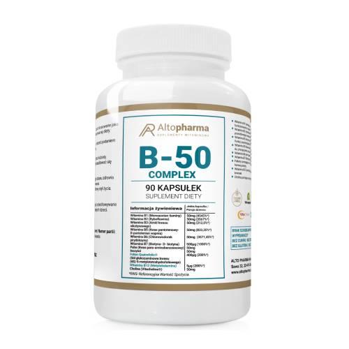Miniaturka artykułu - ALTOPHARMA  B-50 Complex, 90 kapsułek