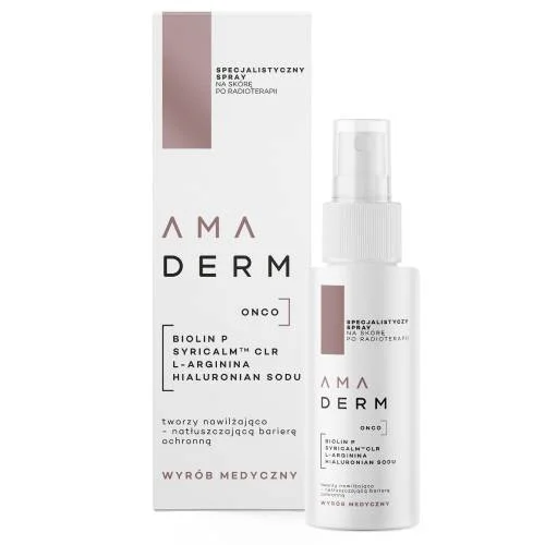 Miniaturka artykułu - Amaderm Onco Specjalistyczny spray na sk&oacute;rę po radioterapii, 50 ml