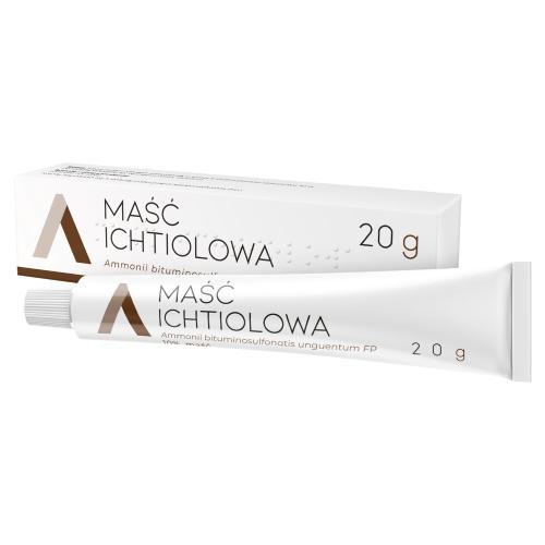 Miniaturka artykułu - AMARA Maść ichtiolowa, 20g USZKODZONE / BRAK OPAKOWANIA