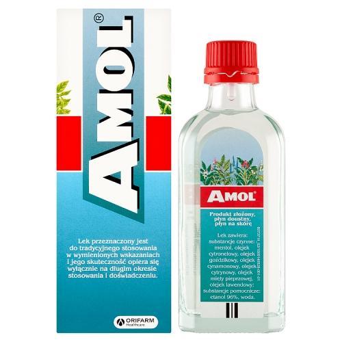 Miniaturka artykułu - Amol płyn, 100 ml USZKODZONE OPAKOWANIE TEKTUROWE