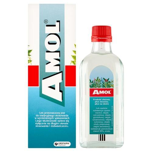 Miniaturka artykułu - Amol płyn, 150 ml USZKODZONE / USZKODZONY KARTON KR&Oacute;TKA DATA 31.08.2026
