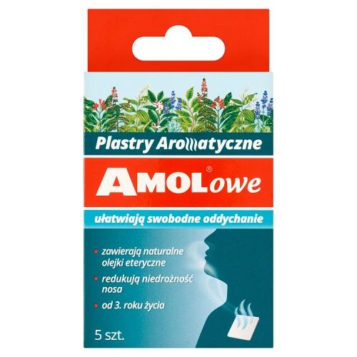 Miniaturka artykułu - AMOLowe Plastry aromatyczne, 5 szt.