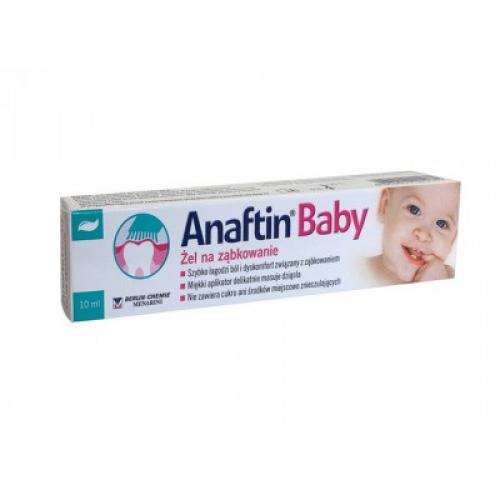 Miniaturka artykułu - Anaftin Baby Żel na ząbkowanie  - 10 ml USZKODZONE TEKTUROWE OPAKOWANIE