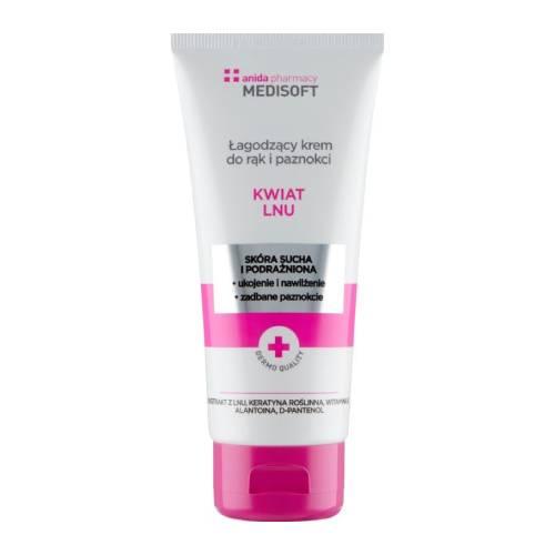 Miniaturka artykułu - ANIDA krem do rąk len-keratyna-witaminy, 100 ml