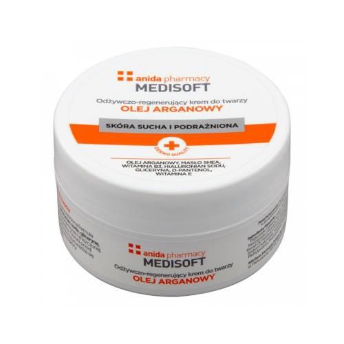 Miniaturka artykułu - anida MEDI SOFT krem odżywczo-regenerujący, olejek arganowy - 100ml