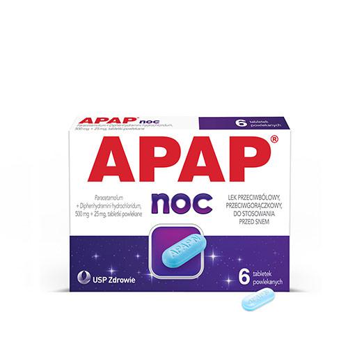 Miniaturka artykułu - APAP NOC, 6 tabletek