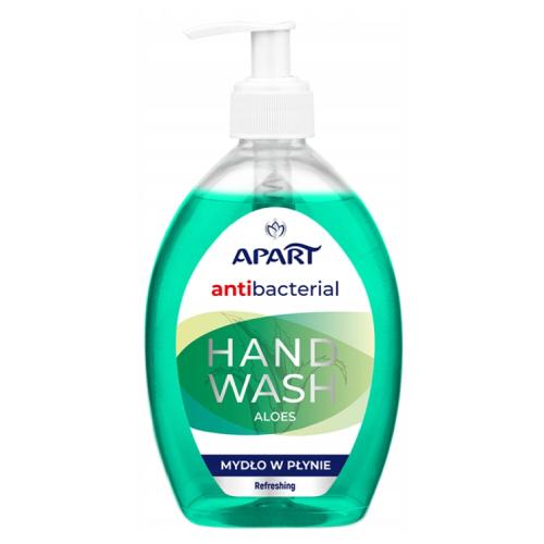 Miniaturka artykułu - APART Antibacterial Antybakteryjne mydło w płynie Aloes, 500ml