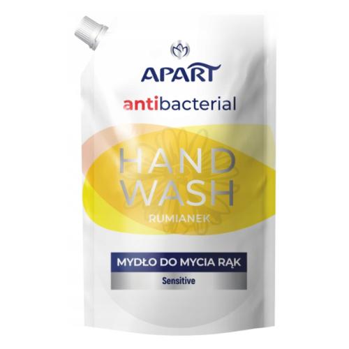 Miniaturka artykułu - APART Antibacterial Sensitive Antybakteryjne mydło w płynie do rąk Rumianek, 400ml