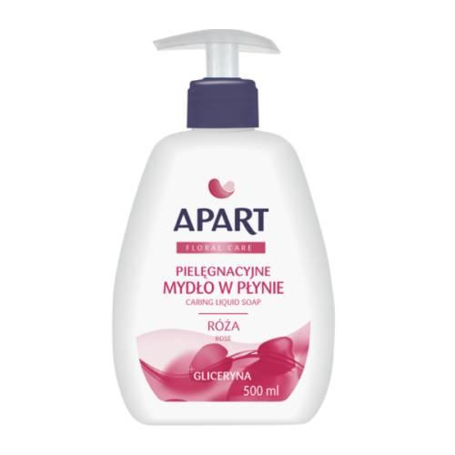 Miniaturka artykułu - APART Pielęgnacyjne mydło w płynie R&oacute;ża, 500 ml