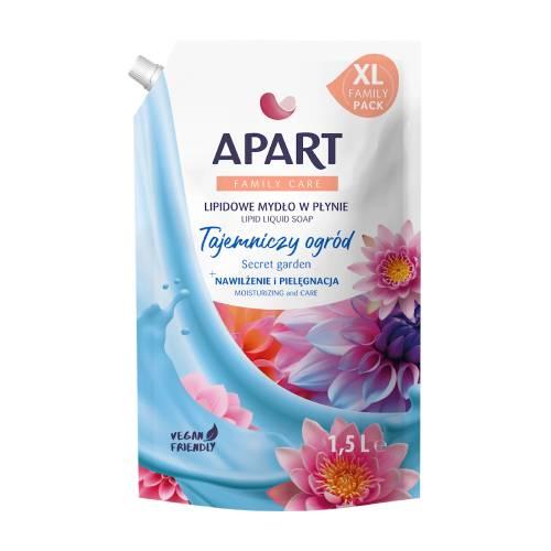 Miniaturka artykułu - Apart Tajemniczy Ogród Lipidowe mydło w płynie, 1,5 l