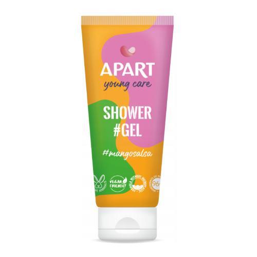 Miniaturka artykułu - APART Young Care Żel pod prysznic Mango Salsa, 200ml USZKODZONY KOREK