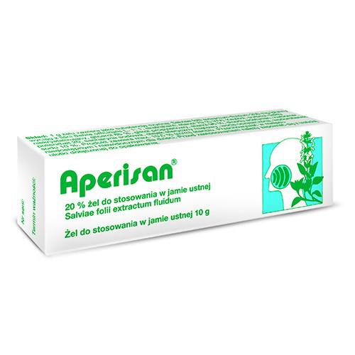 Miniaturka artykułu - Aperisan żel przeciw stanom zapalnym dziąseł  - 10 g
