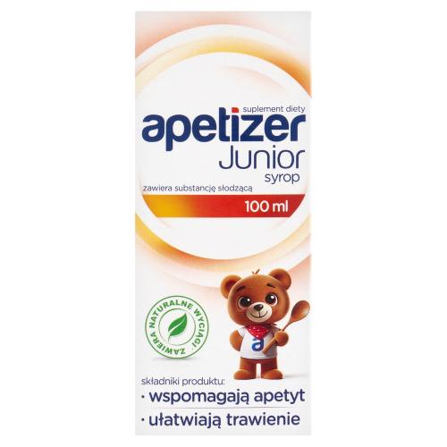 Miniaturka artykułu - Apetizer Junior syrop, 100 ml