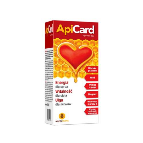 Miniaturka artykułu - ApiCard syrop - 500 ml
