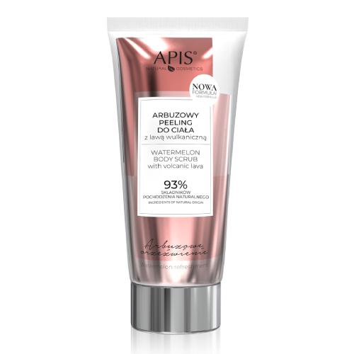 Miniaturka artykułu - APIS Arbuzowy peeling do ciała z lawą wulkaniczną, 200ml