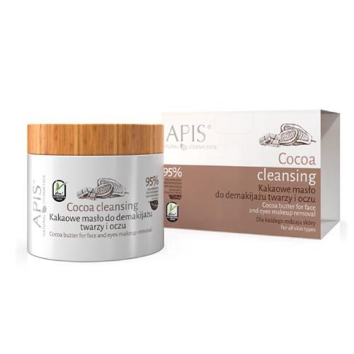 Miniaturka artykułu - APIS Cocoa Cleansing Kakaowe masło do demakijażu twarzy i oczu, 40g