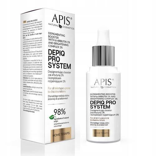 Miniaturka artykułu - Apis Depiq Pro System Depigmentujący Booster z kompleksem rozjaśniającym, 30 ml