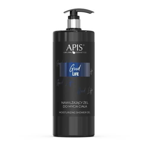 Miniaturka artykułu - APIS Good Life Nawilżający żel do mycia ciała, 1000ml