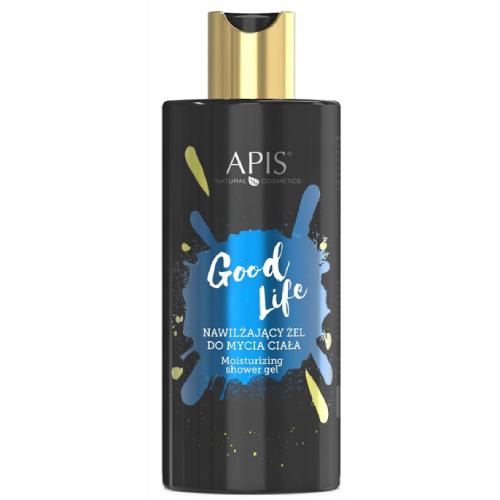 Miniaturka artykułu - APIS Good Life Nawilżający żel do mycia ciała, 300ml