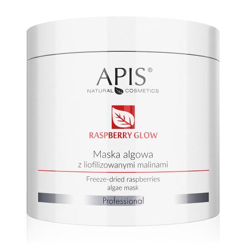 Miniaturka artykułu - APIS RASPBERRY GLOW Maska algowa z liofilizowanymi malinami, 200g