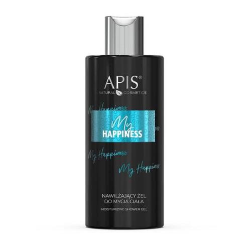 Miniaturka artykułu - APIS My Happiness Nawilżający żel pod prysznic, 300ml