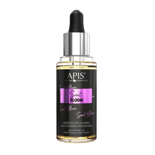 Miniaturka artykułu - APIS Odżywcza oliwka do skórek i paznokci Sweet Bloom, 30ml
