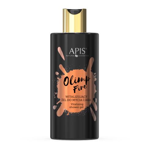 Miniaturka artykułu - APIS Olimp Fire Witalizujący żel do mycia ciała, 300 ml