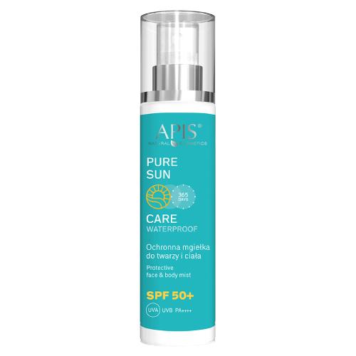 Miniaturka artykułu - Apis Pure Sun Care Ochronna mgiełka do twarzy i ciała SPF50+, 150 ml