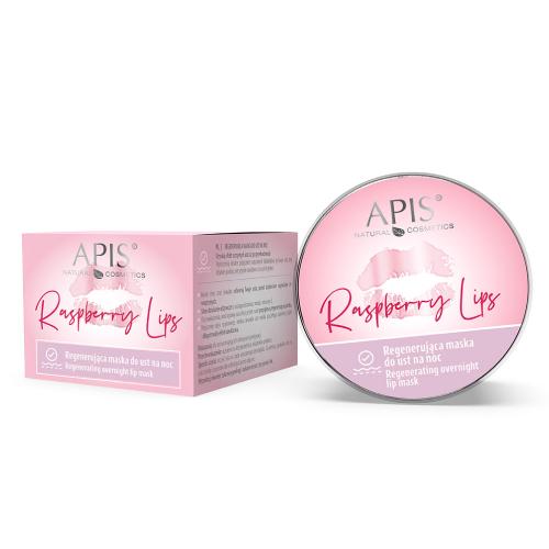 Miniaturka artykułu - APIS Raspberry LIPS Regenerująca maska do ust na noc, 10ml