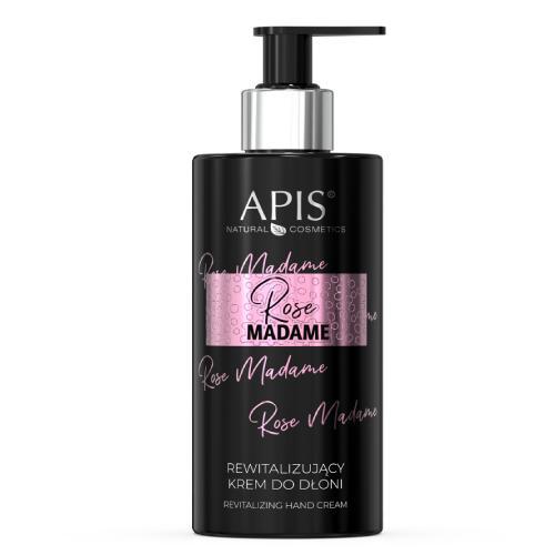 Miniaturka artykułu - APIS Rose Madame Rewitalizujący krem do dłoni, 300ml USZKODZONA POMPKA