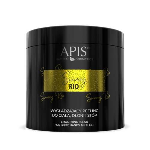 Miniaturka artykułu - APIS Sunny Rio Wygładzający peeling do ciała, dłoni i st&oacute;p, 700g
