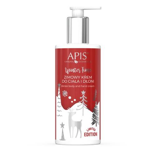 Miniaturka artykułu - APIS Winter Time Zimowy Krem Do Ciała i Dłoni, 300ml 