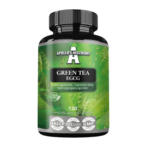Miniaturka artykułu - Apollo's Hegemony Green Tea EGCG, 120 kaps.