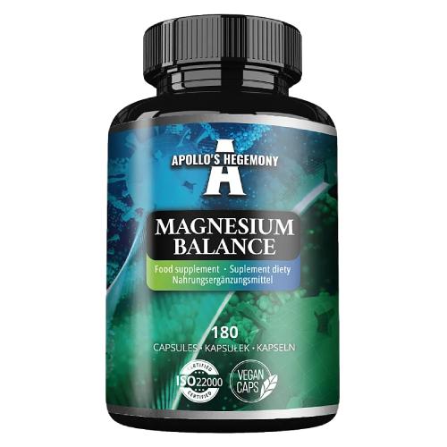 Miniaturka artykułu - Apollo's Hegemony Magnesium Balance magnez, 180 kaps.