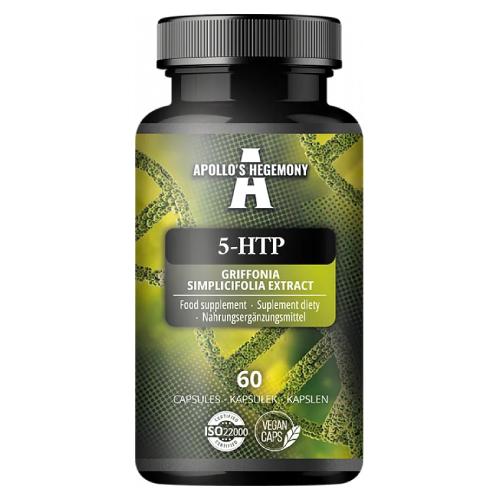 Miniaturka artykułu - Apollo's Hegenomy 5-HTP, 60 kaps.
