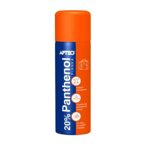 Miniaturka artykułu - APTEO Panthenol Pianka 20%, 65ml