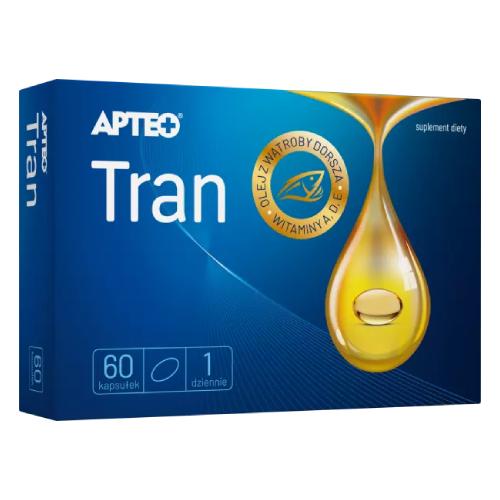 Miniaturka artykułu - APTEO Tran, 60 kaps.