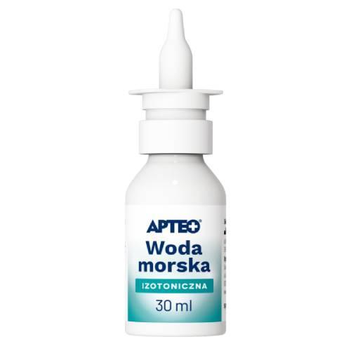 Miniaturka artykułu - APTEO Woda morska izotoniczna, 30ml USZKODZONE TEKTUROWE OPAKOWANIE