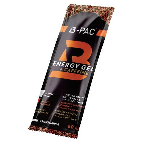 Miniaturka artykułu - B-PAC Energy Gel Mango + Caffeine, 60ml
