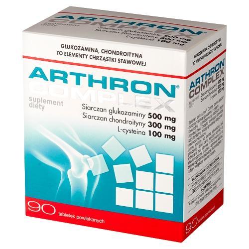 Miniaturka artykułu - Arthron Complex , 90 tabletek -  Wspomaga regenerację staw&oacute;w KR&Oacute;TKA DATA 30.09.2026