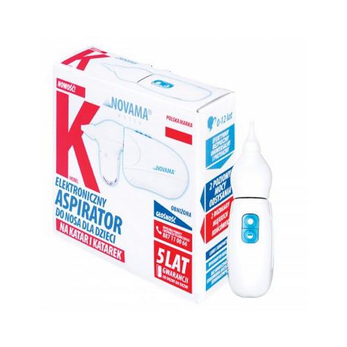 Miniaturka artykułu - Novama White K, Aspirator do nosa elektroniczny 