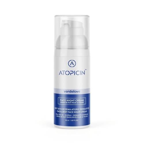 Miniaturka artykułu - ATOPICIN Krem na atopowe zapalenie sk&oacute;ry do twarzy na noc, 50 ml