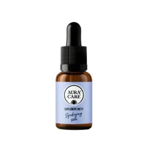 Miniaturka artykułu - Aura Care Spokojny Sen, 15 ml  KR&Oacute;TKA DATA 01.06.2026