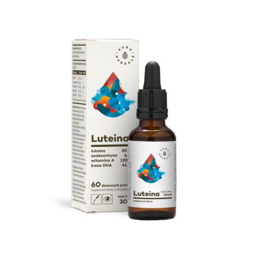 Miniaturka artykułu - AURA HERBALS Luteina krople, 30ml