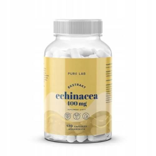 Miniaturka artykułu - PURE LAB Ekstrakt Echinacea, 170 kapsułek