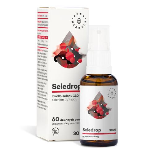 Miniaturka artykułu - Aura Herbals Seledrop - selen 110 mcg selenian (IV) sodu, 30 ml